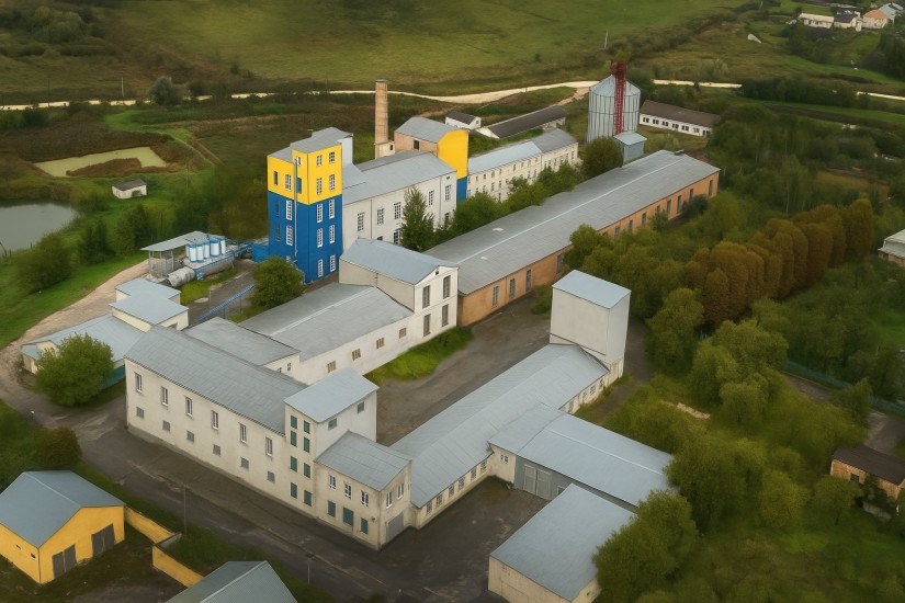 Панорама Новосілківського спиртзаводу